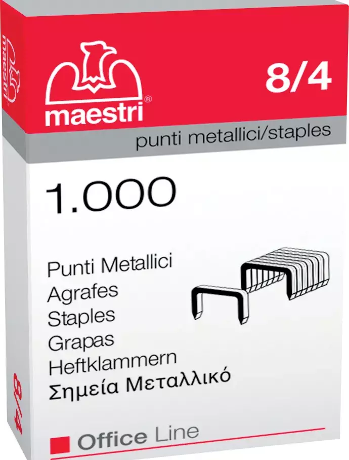 Punti metallici in scatola 1.000/10.000 ROM1002301