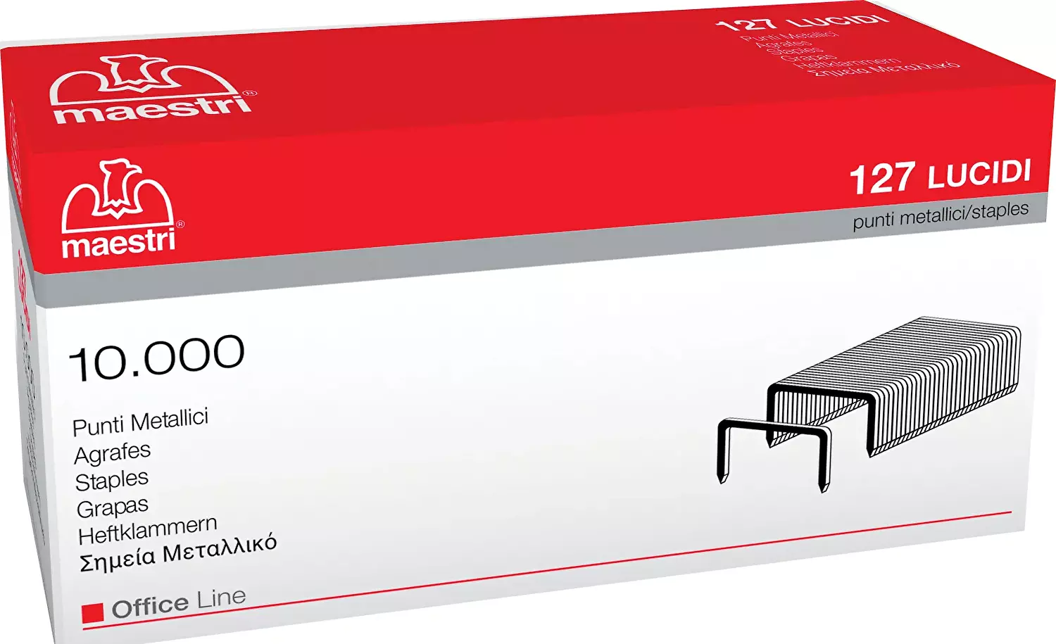 Punti metallici in scatola 10.000 ROM1003404