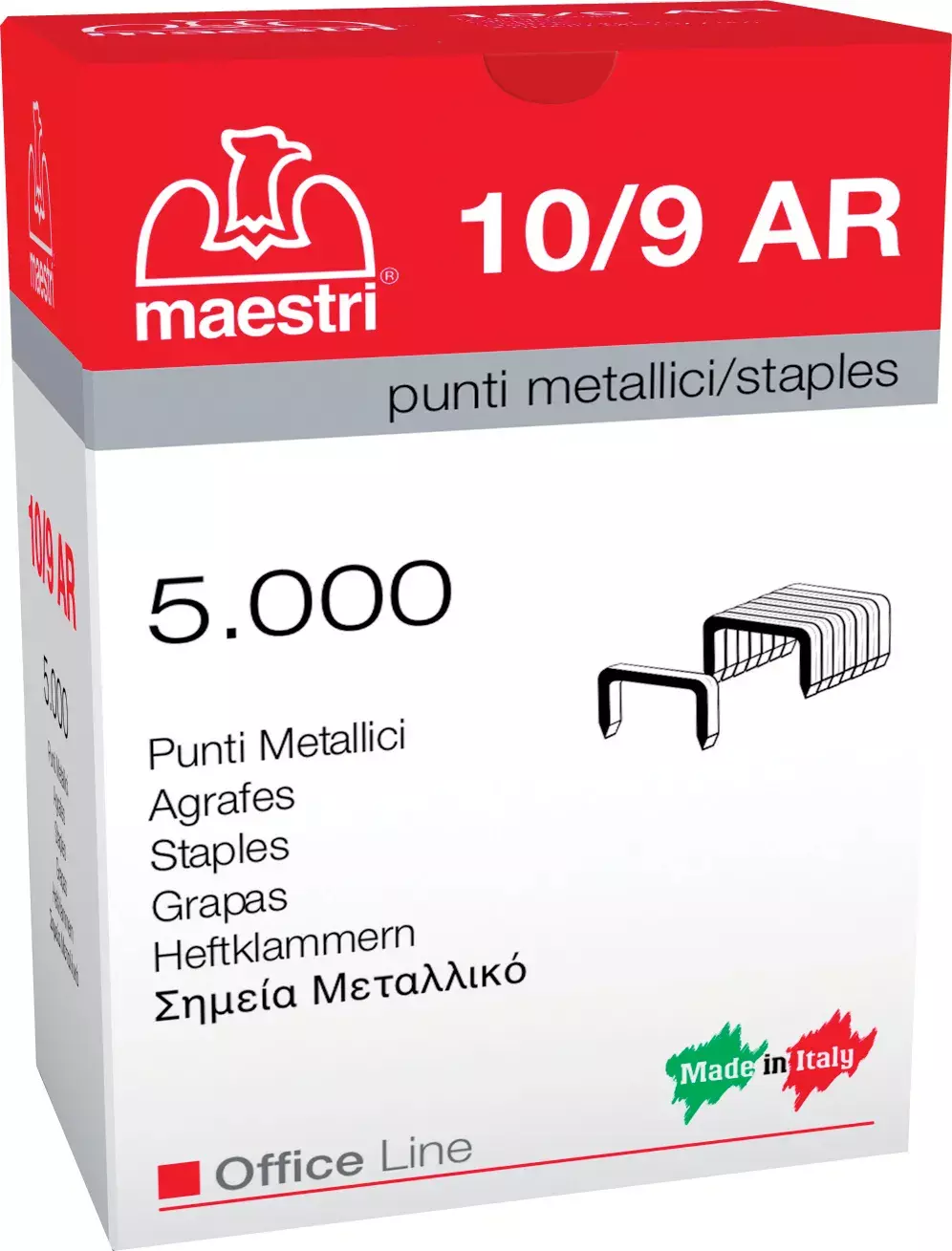 Punti metallici in scatola 5.000 ROM1005101