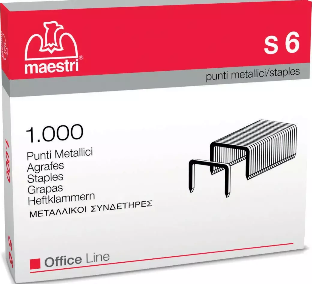 Punti metallici in scatola 1.000/10.000 ROM1005400