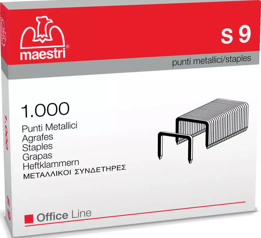 Punti metallici in scatola 1.000/10.000 ROM1005415