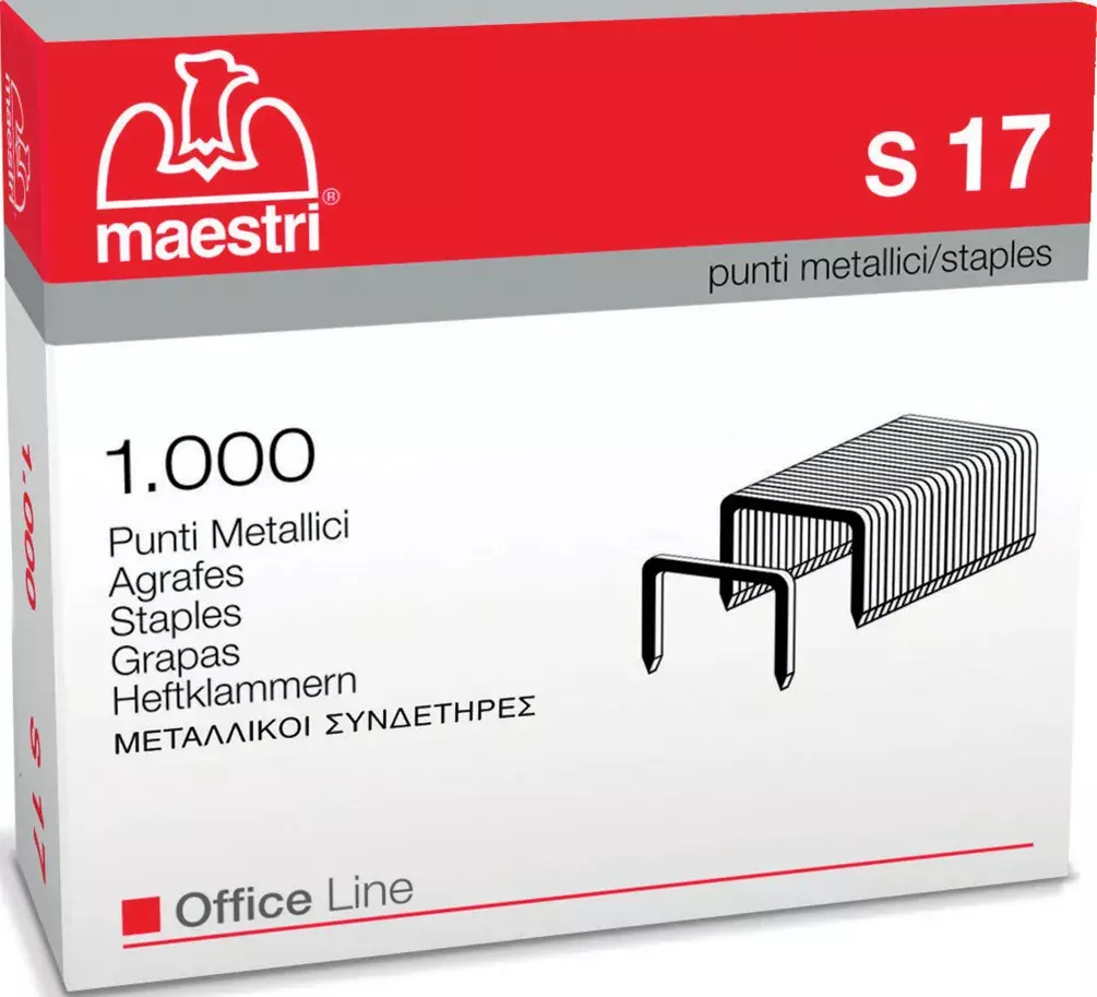 Punti metallici in scatola 1.000 ROM1005418
