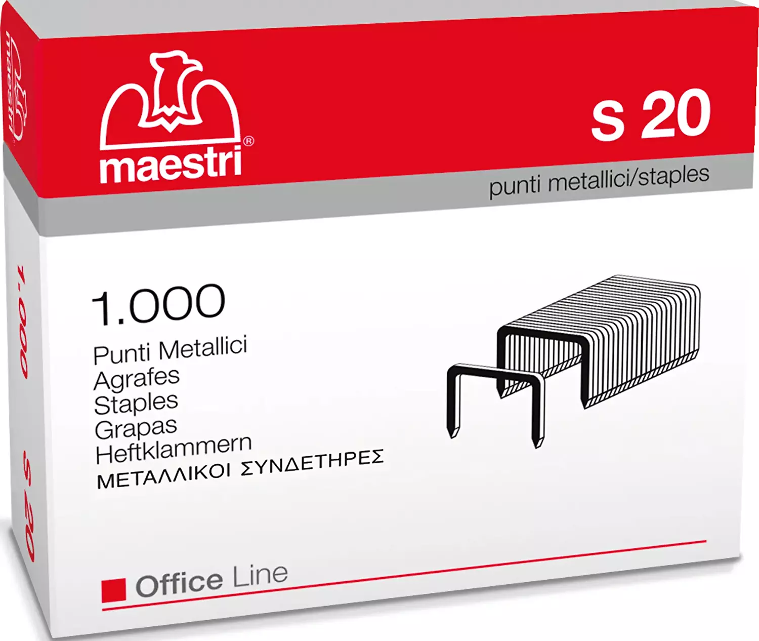 Punti metallici in scatola 1.000 ROM1005419