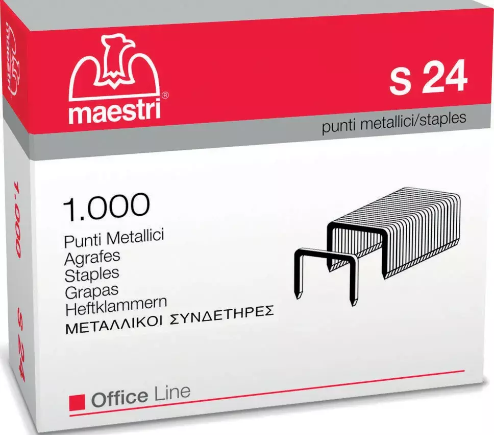 Punti metallici in scatola 1.000 ROM1005420