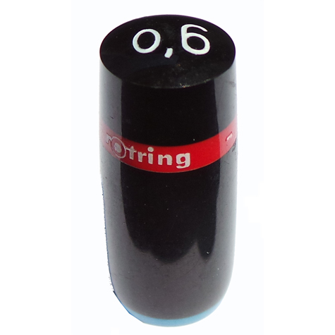 gbc Tappo per penna Rotring Variant, mm 0,6 Prodotto originale tedesco, MADE IN GERMANY.