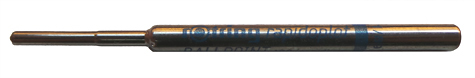 gbc Punta di ricambio per penne plotter a sfera Rotring 1,1 mm BLU. tratto 1,1 mm, tubetto di scrittura in metallo cromato. Per scrittura su carta. Prodotto originale tedesco. MADE IN GERMANY.