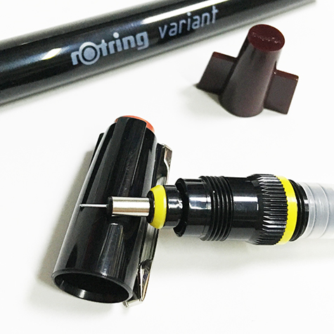 gbc Penna a china, Rotring Variant, 0,60 mm penna a china Rotring per disegno tecnico. Per carta da disegno. Spessore punta 0,60mm. Prodotto originale tedesco, MADE IN GERMANY.