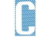 gbc Carattere autoadesivo -C-, h.150mm RSHKNPB15C.