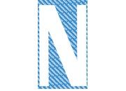 gbc Carattere autoadesivo -N-, h.150mm RSHKNPB15N.