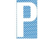 gbc Carattere autoadesivo -P-, h.30mm RSHKNPB03P.