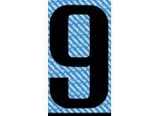 gbc Carattere autoadesivo -9-, h.20mm RSHKNPN029.