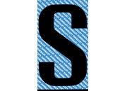 gbc Carattere autoadesivo -S-, h.100mm NERO, altezza 10cm, Serie 