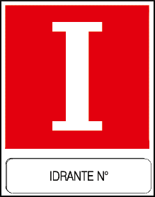 gbc Idrante I N. Cartello in PVC , spessore 1mm, dimensioni 23x29cm, di sicurezza, segnaletica di sicurezza conferme al DLGS 81 del 09/04/2008 RSHT00042