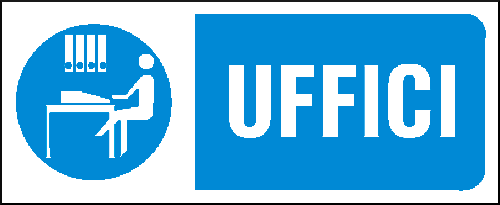 gbc Uffici Cartello in PVC , spessore 1mm, dimensioni 31x14cm, di informazione, segnaletica di sicurezza conferme al DLGS 81 del 09/04/2008 RSHT00252