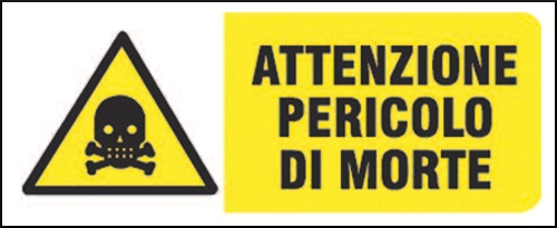 gbc Attenzione pericolo di morte RSHT00275.