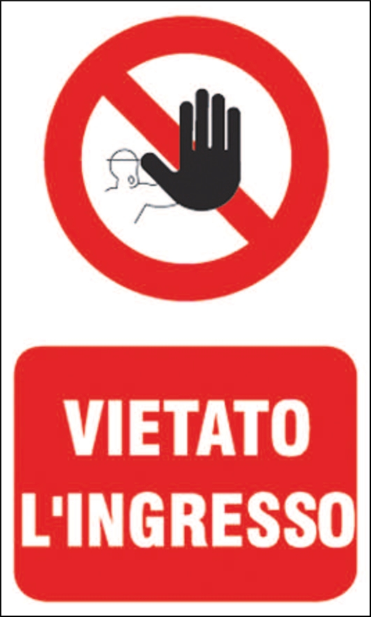 gbc Vietato l'ingresso RSHT06010.