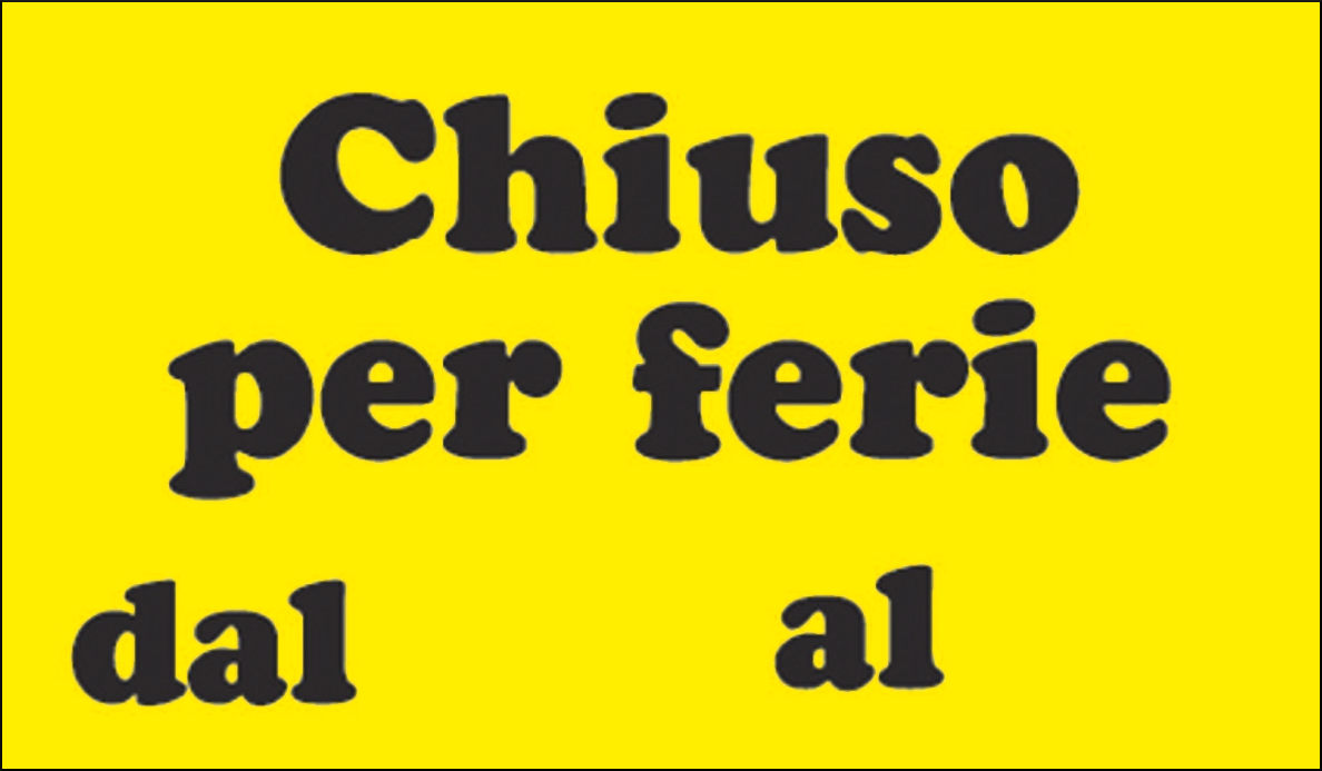 gbc Chiuso per fiere dal/al orizzontale RSHT06019.