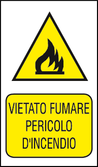 gbc Vietato fumare pericolo d’incendio RSHT06033.