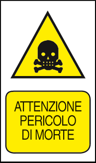 gbc Attenzione pericolo di morte RSHT06035.