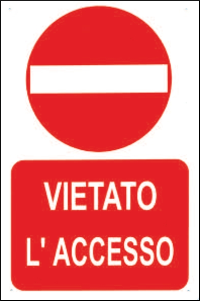 gbc Vietato l'accesso RSHT06085.