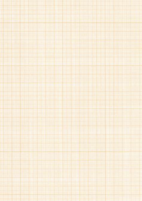gbc BloccoMillimeterPapier, formatoB2 (50x70cm) in carta OPACA finissima, 85gr, quadretti color arancio. Prescritti per lesame di Stato degli architetti.