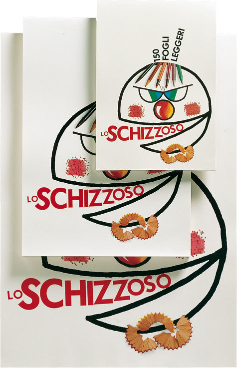 gbc Blocco Lo Schizzoso, formato A4 (21x29,7cm) legatura: Collato in testa, foliazione: 150 fogli, carta da 55gr. Blocco con tanti leggerissimi fogli per schizzi veloci, bozzetti, progetti e altre occasioni. Originale ed allegra copertina a colori.