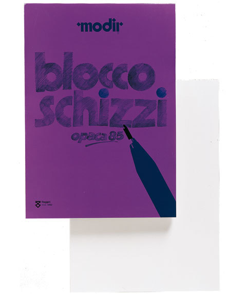 Blocco Schizzi, formato A4 (21x29,7cm) RUG3462eb - immagine aggiuntiva