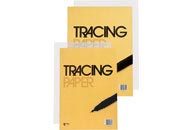 gbc Blocco Tracing Paper in carta lucida finissima, formato A4+ (24x33cm) legatura: Collato in testa, foliazione: 10 fogli, carta da 75gr, con sottoblocco e copertina a colori non rivoltinata rug3521