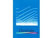 gbc ClassiColorRuggeri. BloccoCollato+4fori, Quadretto5mm, azzurro rug3585.05.