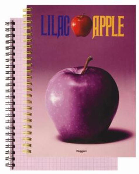 gbc FruitsLineRuggeri. QuadernoSpiralato a quadretti da 5mm. Lilac Apple Blocchi spiralati di 70 fogli da 80gr. Formato A4 (21x29.7cm), quadretti 5mm. In carta lilla.