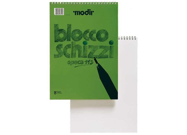 gbc Blocco Schizzi, formato A3 (29,7x42cm) legatura: spriralle metallica W.O., foliazione: 40 fogli, carta opaca liscia da 115gr, copertina a colori, sottoblocco pesante rug3663