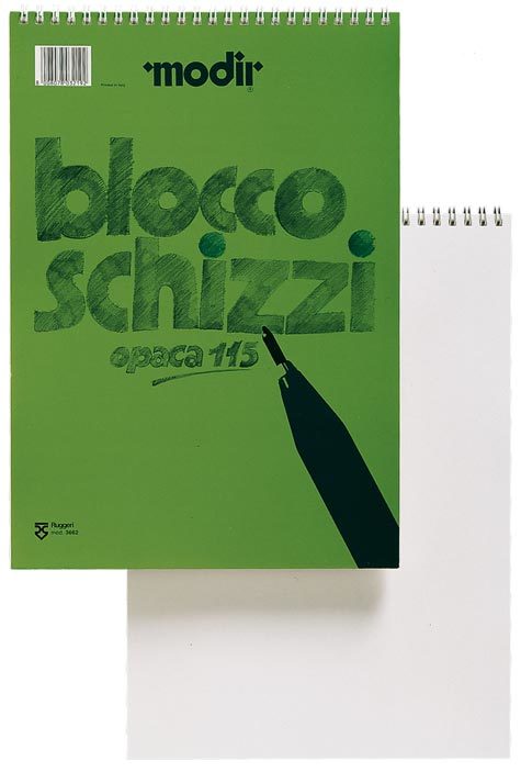 gbc Blocco Schizzi, formato A5 (14,8x21cm) legatura: spriralle metallica W.O., foliazione: 40 fogli, carta opaca liscia da 115gr, copertina a colori, sottoblocco pesante.
