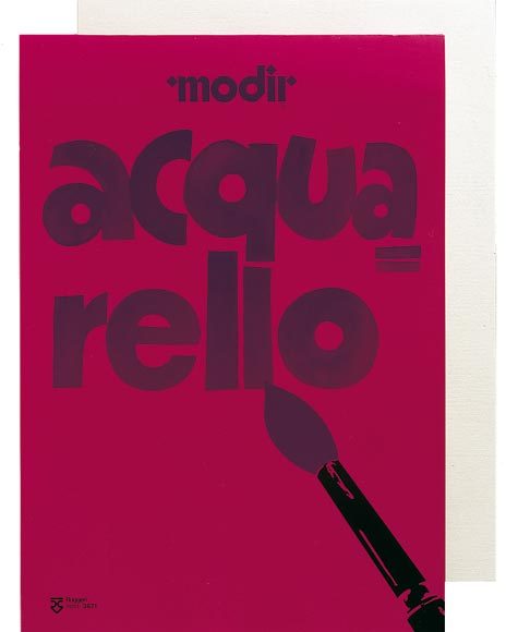 gbc Acquarello - B3 formato B3, legatura: Collato 4 lati, foliazione: 20 fogli, carta da 240gr.