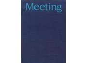 gbc Cartella per Meeting e congressi formato cm 25x35, Contiene un blocco collato in testa di 20 fogli da 80gr rug3785