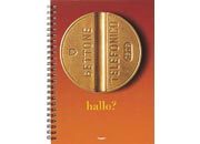 gbc RubricaGettone, SpiraleMetallica, 48fogli, A6 formato A6, legatura: W.O. lato lungo, foliazione: 48 fogli, carta da 120gr rug3890