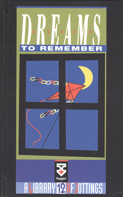 gbc Diario: -Dreams to remember- Ricordo un sogno. Formato cm 11x17,4, legatura: Cucito filo refe, foliazione: 128 pagine numerate, a righe interasse 5 mm, carta da 100gr-mq.