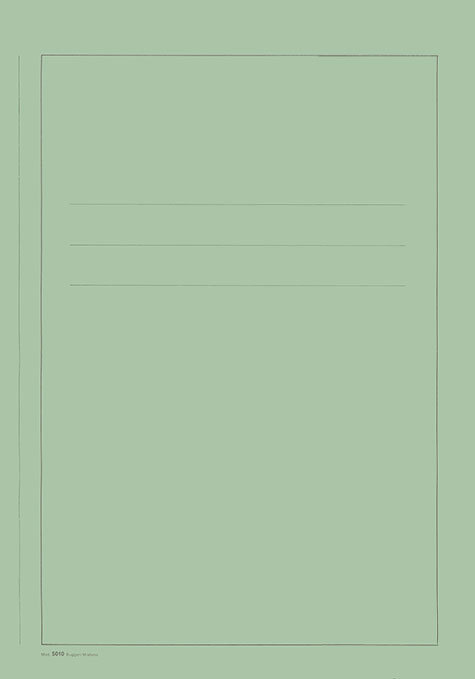 gbc Carpetta leggera (verde) formato 23,5x32,5, carta da 80gr.