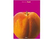 gbc Raccoglitore Natural Fruit (6 soggetti) con 4 anelli da diam. 30. Peach formato A4+, legatura: 4 anelle diam.30, carta da -gr rug5308.PE