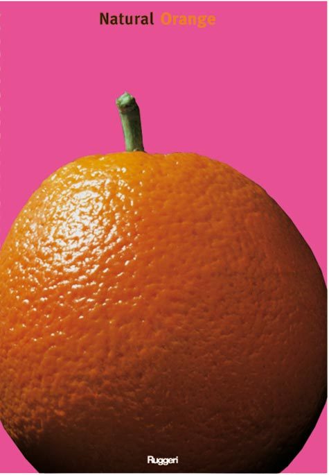 gbc Raccoglitore Natural Fruit (6 soggetti) con 4 anelli da diam. 30. Orange42672 formato A4+, legatura: 4 anelle diam.30, carta da -gr.