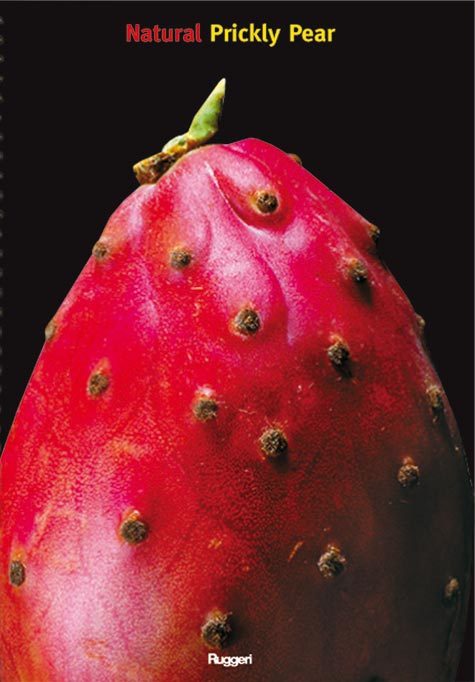 gbc Raccoglitore Natural Fruit (6 soggetti) con 4 anelli da diam. 30. Prickly Pear formato A4+, legatura: 4 anelle diam.30, carta da -gr.