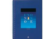 gbc Uno - Quadrettato - Graph 5 mm formato A5+, legatura: W.O. lato lungo + perf. + 4 fori, foliazione: 70 fogli, carta da 80gr, quadretti 5mm rug6010.05