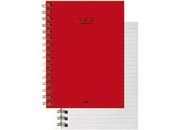 gbc Quaderno RedNotebook Ruggeri, 100fogliA5, rigato8mm rug6154.01.