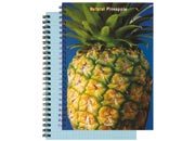 gbc QuadernoNaturalFruitRuggeri, SpralatoLatoLungo, 50fogliA6, CartaAzzurraAnanas formato A6, legatura: W.O. lato lungo, foliazione: 50 fogli, carta da 80gr, quadretti 3mm rug6320.03.PA