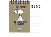 gbc QuadernoBlack&WhiteRuggeri SpiralatoInTesta 50fogliA7 Righe8mm, CAPRA formato A7, legatura: W.O. in testa, foliazione: 50 fogli, carta da 80gr, righe da 8mm, soggetto: ...tutti siamo uguali...davanti alla legge rug6740.01.PC