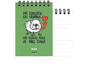 gbc QuadernoBlack&WhiteRuggeri SpiralatoInTesta 50fogliA7 Righe8mm, BULLDOG rug6740.01.GD.