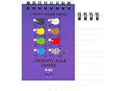 gbc QuadernoBlack&WhiteRuggeri SpiralatoInTesta 50fogliA7 Righe8mm, PESCI RUG6740.01.UA.