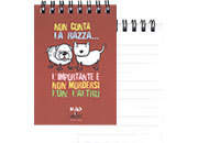 gbc QuadernoBlack&WhiteRuggeri SpiralatoInTesta 50fogliA7 Quadretto5mm, CANI formato A7, legatura: W.O. in testa, foliazione: 50 fogli, carta da 80gr, quadretti 5mm, soggetto: Tutti vogliamo fare qualcosa di grande � Per� la vita � fatta di piccole cose rug6740.05.QA