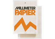 gbc BloccoMillimeterPapier, 50fogli formatoA3 (29,7x42cm) in carta OPACA finissima, colore stampa: Arancione o Azzurro, legatura: Collato in testa, foliazione: 50 fogli, carta da 85gr rug3443.50