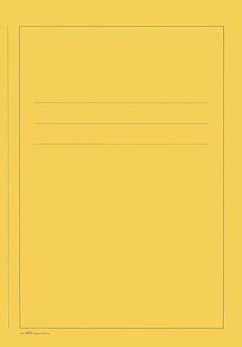gbc Carpetta leggera (gialla) formato 23,5x32,5, carta da 80gr.
