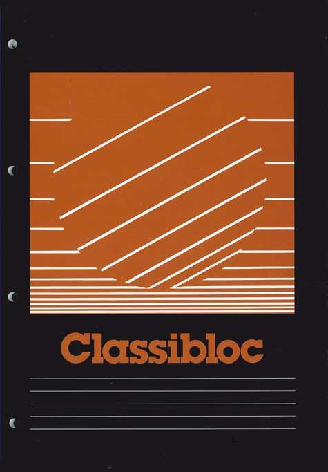 gbc Classibloc Ruggeri. Blocco collato + 4 fori, righe da 8mm, senza bordi Blocco collato sul lato lungo, con 4 buchi per archiviazione, 70 fogli da 80gr. Formato A5 (21x214,8cm). Carta bianca, righe da 8mm.